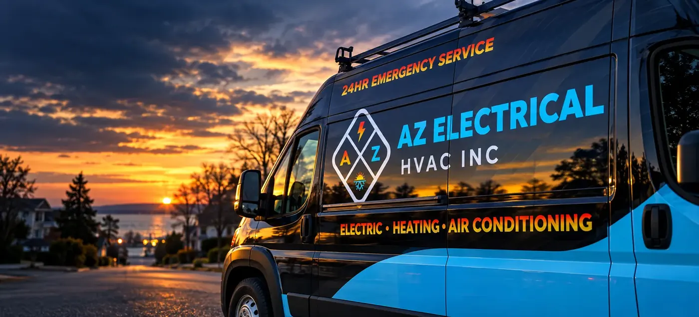 AZ Electrical HVAC service van